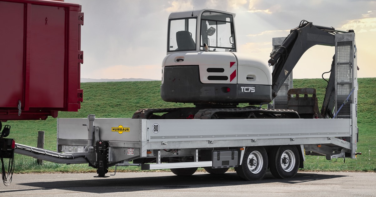 EIN ANHÄNGER VON HUMBAUR LÖST JEDES TRANSPORTBEDÜRFNIS
